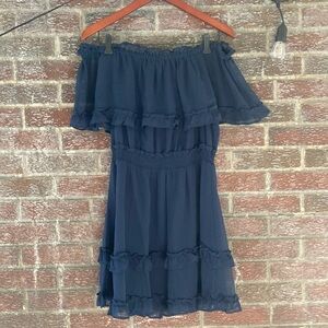 Jessica Simpson navy blue mini dress